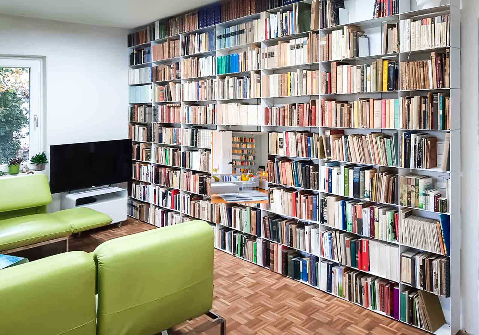 Aménager Une Bibliothèque Dans Un Salon